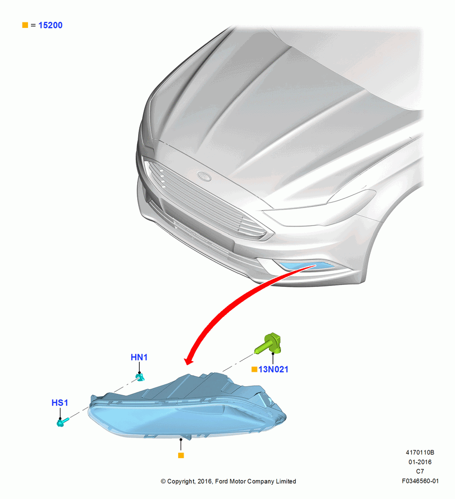 10B - Front Fog Lamps, With Front Fog Lamps, With Front Fog Lamps #2; 04/APR/2016-21/AUG/2018