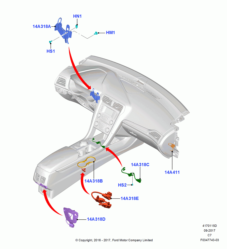 15D - Interior Lamps, With Interior Light Group; 04/APR/2016