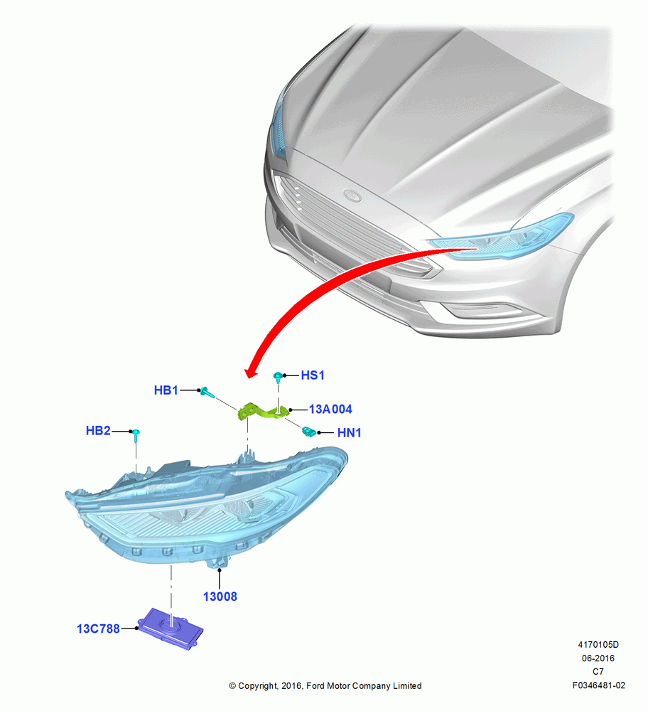05D - Headlamps and Front Flasher Lamps, Adaptive Rd-Following LED Headlamps, Headlamps - Fixed DSS (LED); 04/APR/2016
