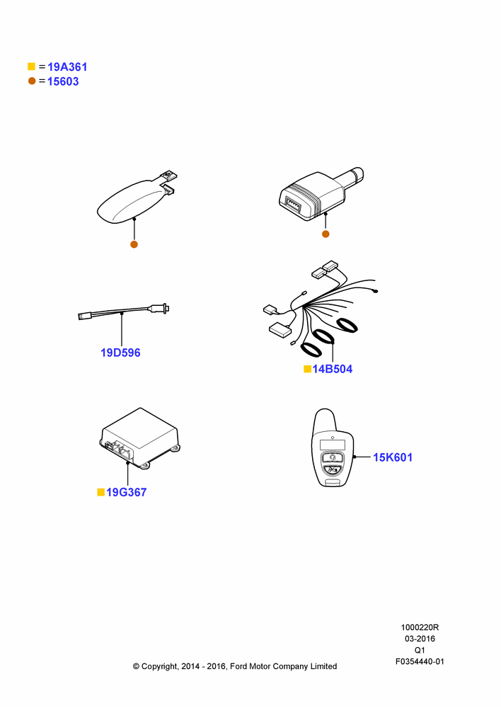 20R - Remote Starting Kit, Lincoln/Mercury Series, Accessory, Scalable, Bi-Directional Remote Start; 05/AUG/2014-24/DEC/2014