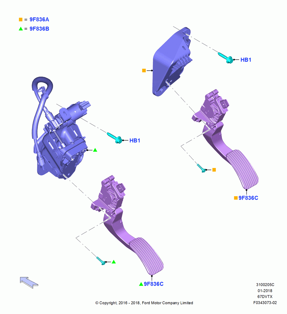 05C - Accelerator/Injection Pump Controls, 6.7L 4V V8 T/C Diesel; 11/JUL/2016-04/NOV/2019