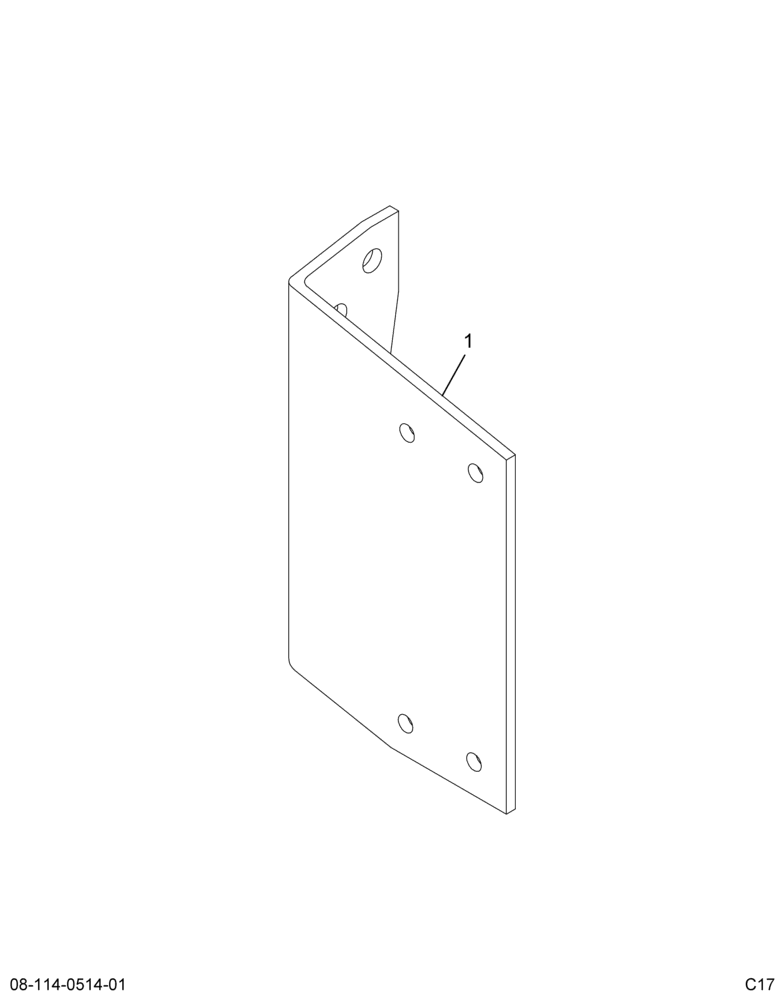 ....BRACKET BATTERY BOX (6E7Z-10A705-BA)