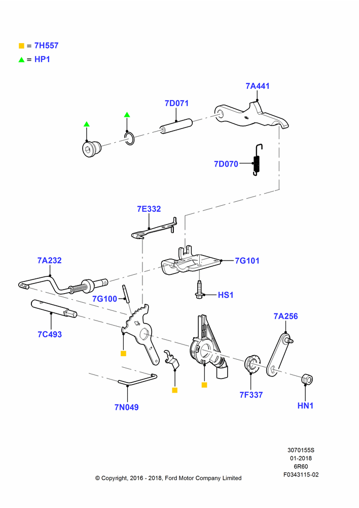 55S - Transmission Control Mechanisms, 6 Speed Auto Transmission (6R140), 6 Speed Auto Trans (6R140); 11/JUL/2016