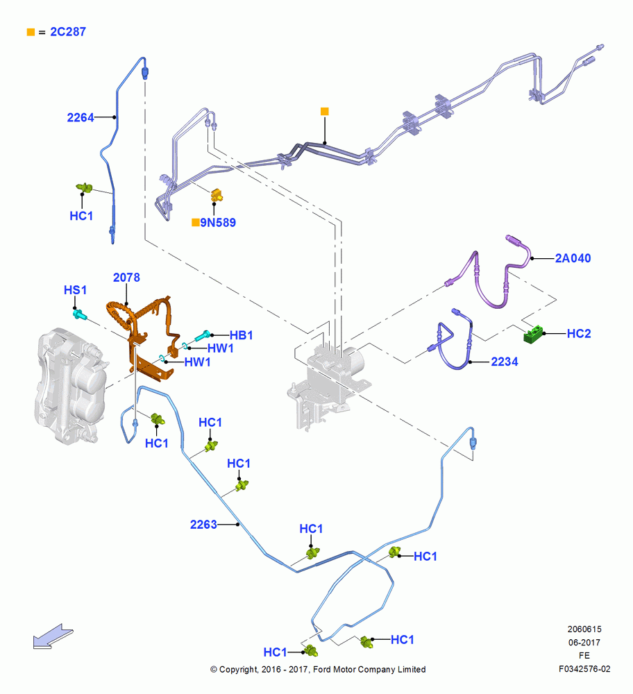 15 - FRONT BRAKE LINES; 11/JUL/2016