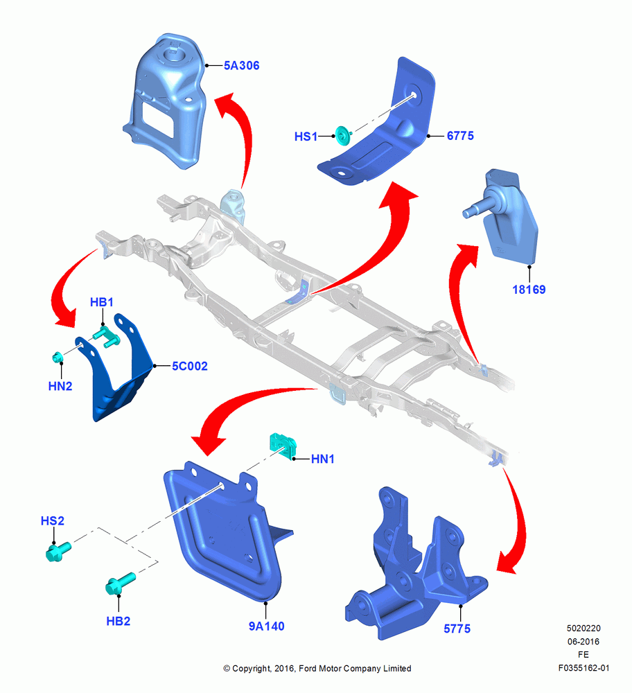 20 - Chassis Mounting Brackets; 11/JUL/2016