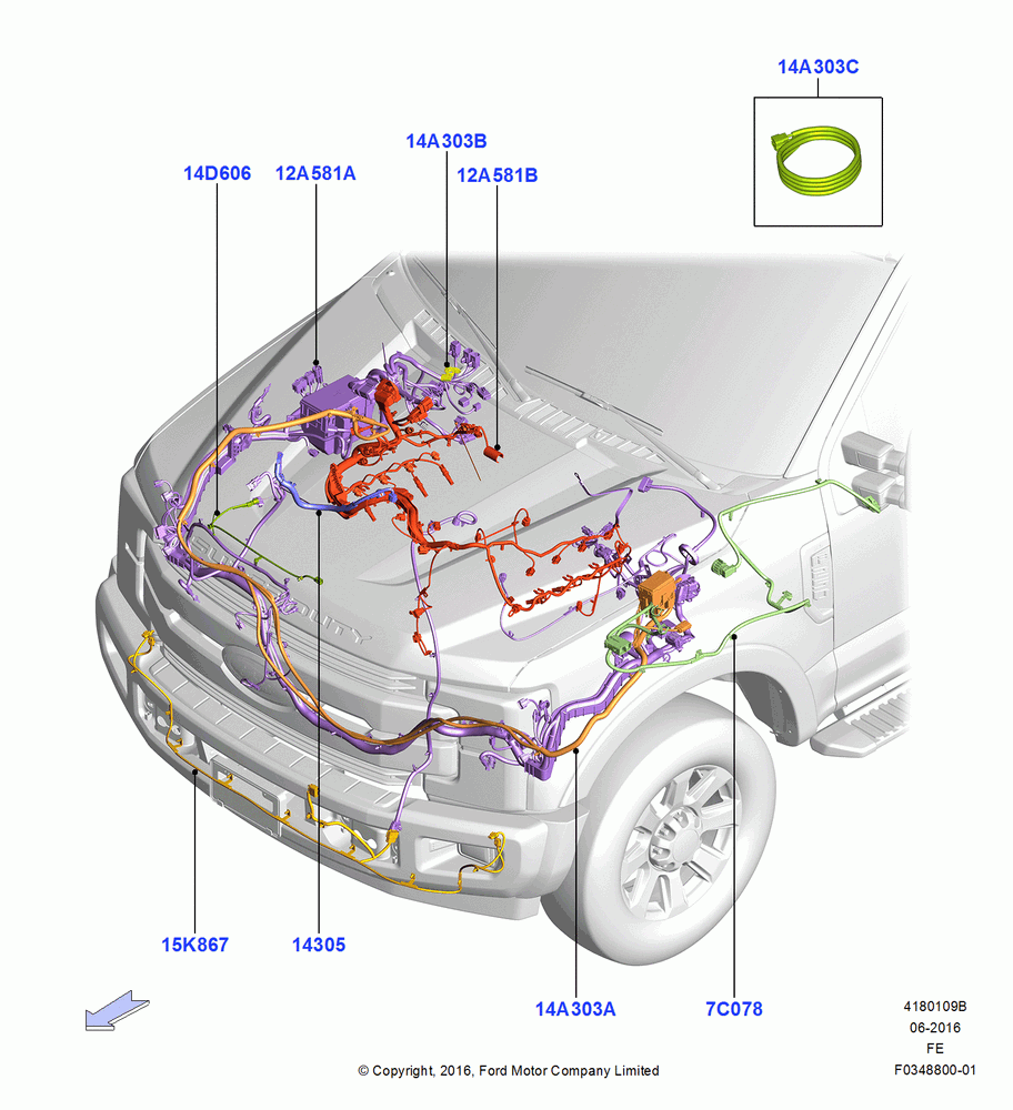 09B - Wiring - Engine And Transmission, 6.7L 4V V8 T/C Diesel; 11/JUL/2016