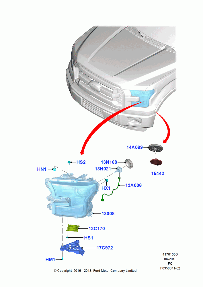 Headlamps and Front Flasher Lamps, Headlamps - Level 6