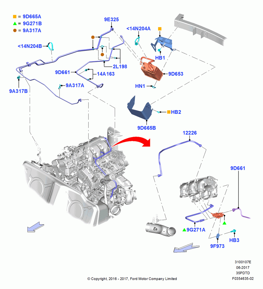 07E - Fuel Vapour System, 3.5L V6 GTDI; 28/OCT/2016