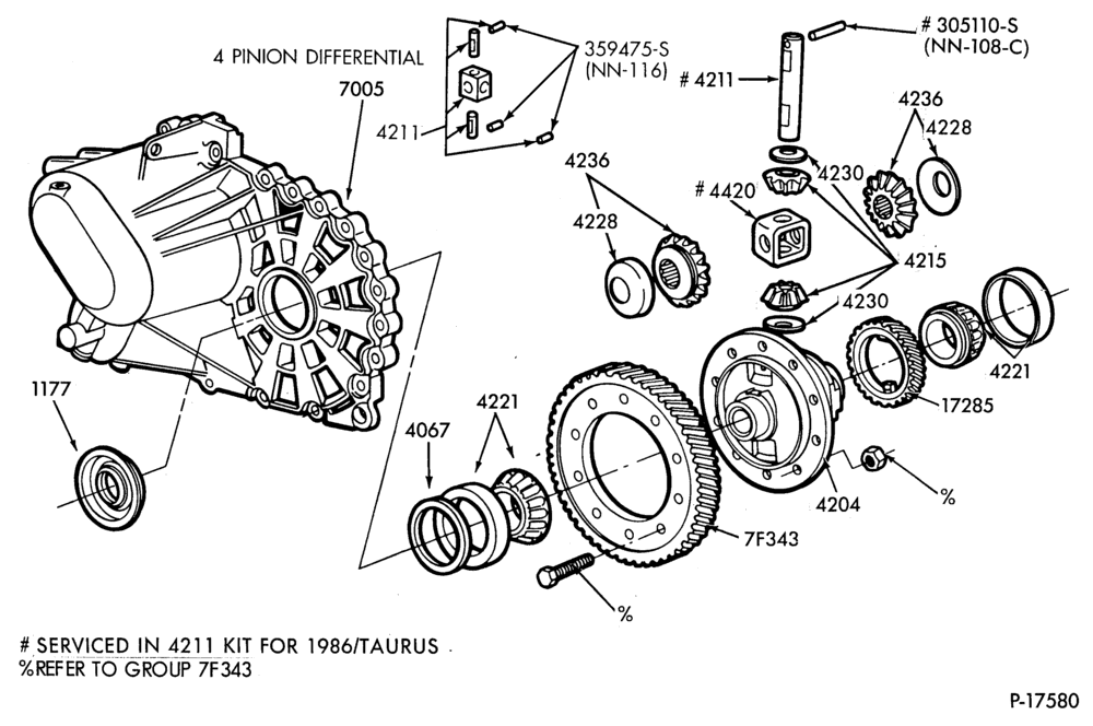 40 - DRIVESHAFT-DIFFERENTIAL - TRANSAXLE