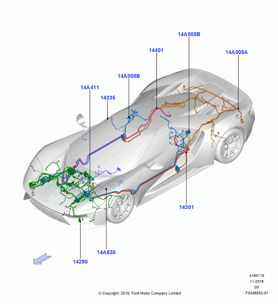 16 - Wiring - Body And Roof Console; 28/OCT/2016