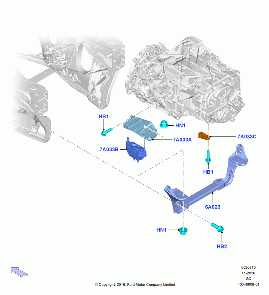 10 - Transmission Mounting; 28/OCT/2016