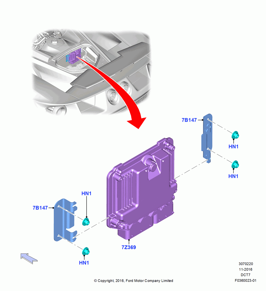 20A - Transmission Modules and Sensors, 7 Speed DCT Automated Manual Trans; 28/OCT/2016