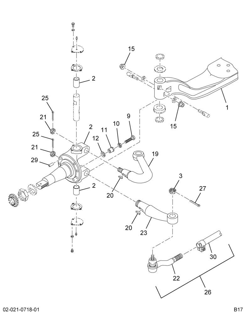 ..AXLE ASM FRT 02ASH L/BK LWB (Intl. 3844617C91)