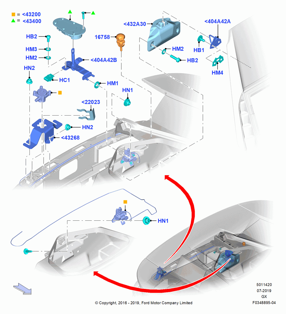 20 - Luggage Compt/Tailgte Lock Controls; 28/OCT/2016