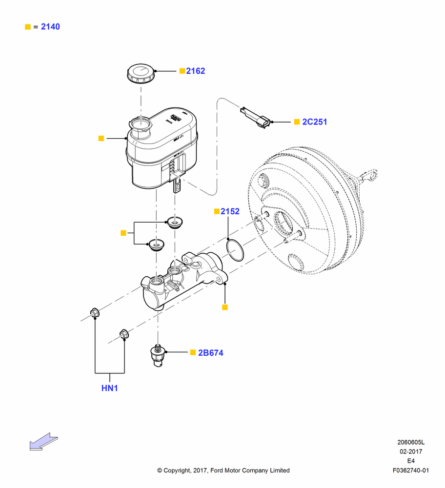 Master Cylinder - Brake System