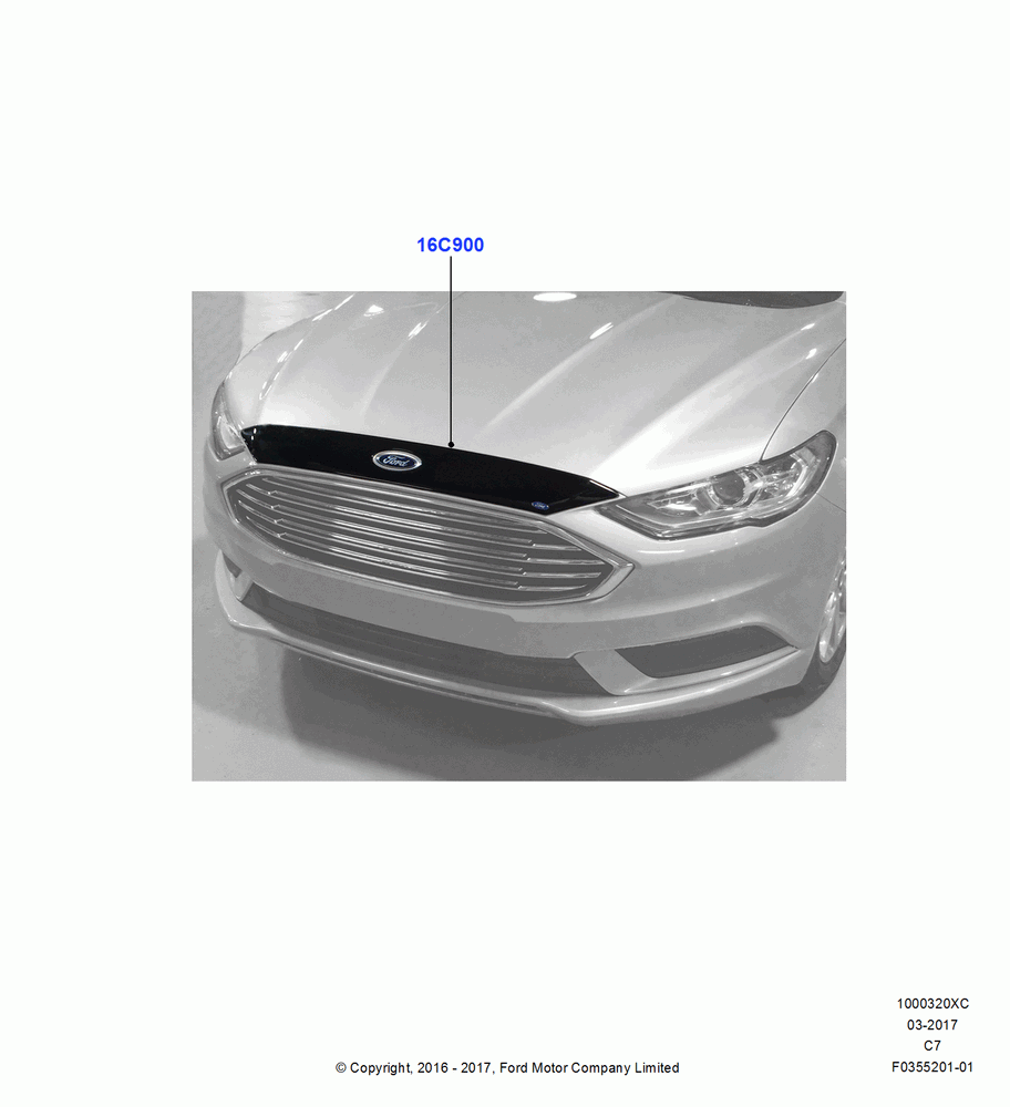 20XC - Body Dress Up Kits - Front, Accessory Hood Protector By Aeroskin; 04/APR/2016