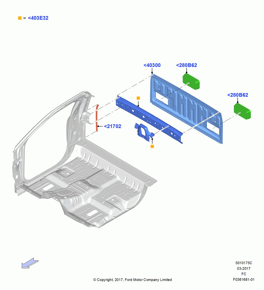 75C - Back Panel and Rear Window; 09/JAN/2017