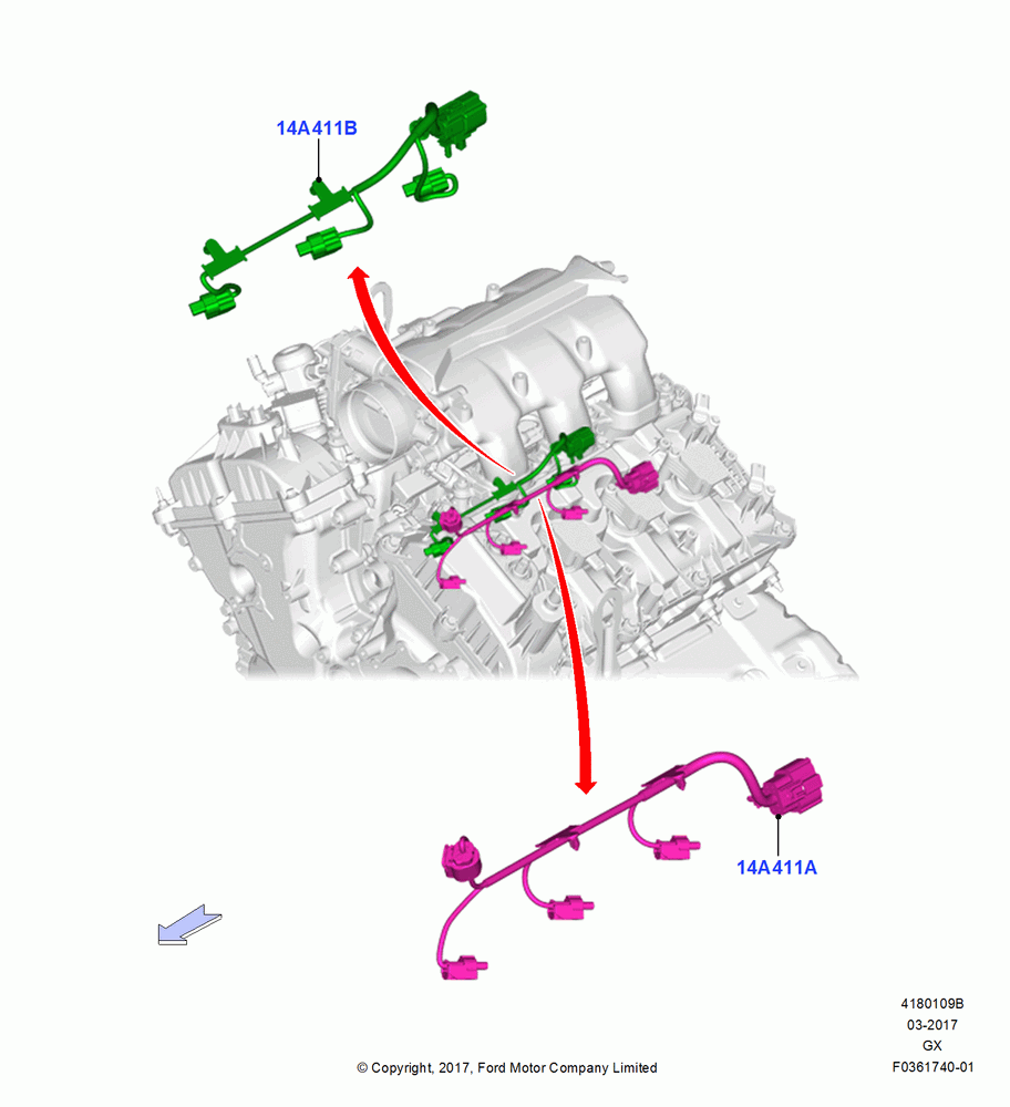 09B - Wiring - Engine And Transmission, Fuel Injection; 28/OCT/2016