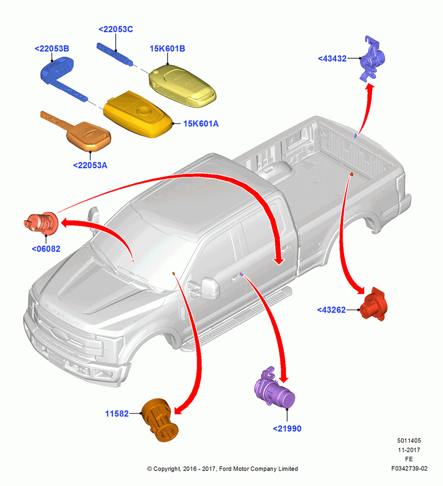 05 - Vehicle Lock Sets and Repair Kits; 11/JUL/2016