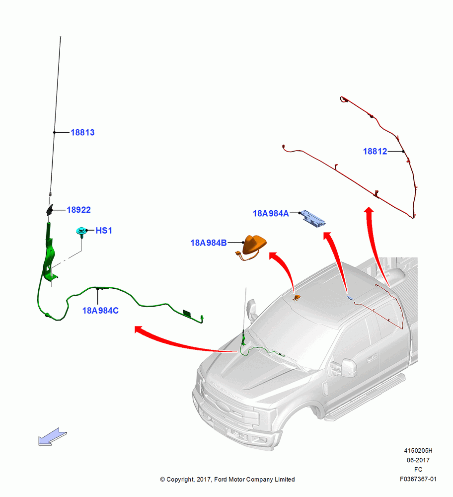 05H - Antenna, Less Radio Reception Equipment, Less Sync; 17/JUL/2017