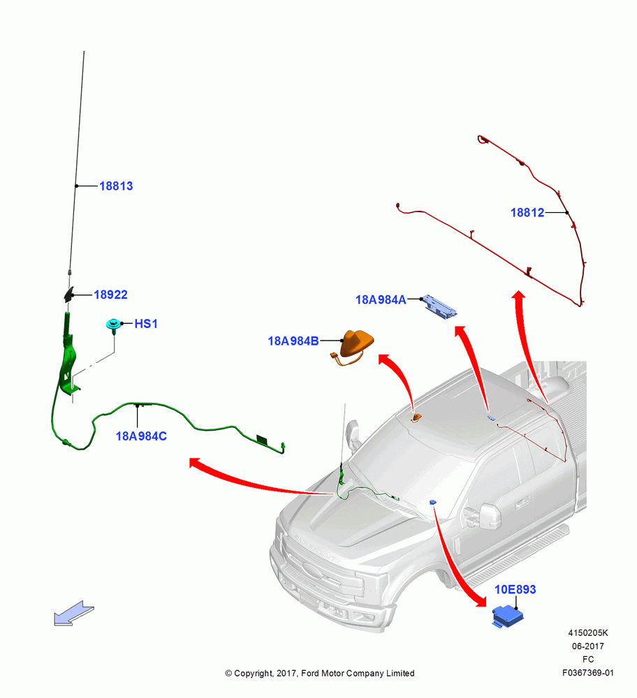 05K - Antenna, Less Radio Reception Equipment, With Sync; 17/JUL/2017