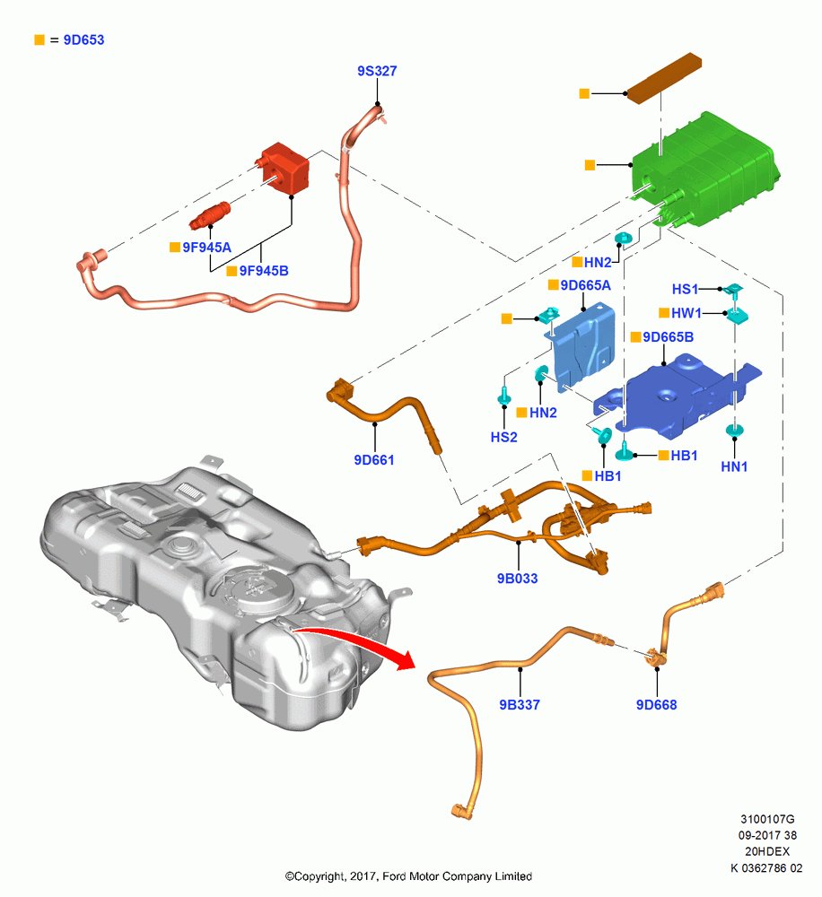07G - Fuel Vapour System, 2.0L TIVCT DI NA I4, (+)"ASM/FNA/GU/MEX/MPS/SN/PR/VIR"; 11/SEP/2017