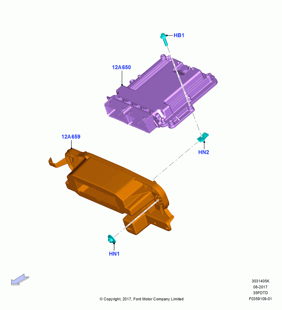 05K - Engine Modules and Sensors, 3.5L V6 GTDI; 25/SEP/2017