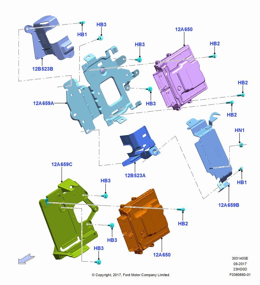 05E - Engine Modules and Sensors, 2.3L EcoBoost, 2.3L Ecoboost; 05/SEP/2017