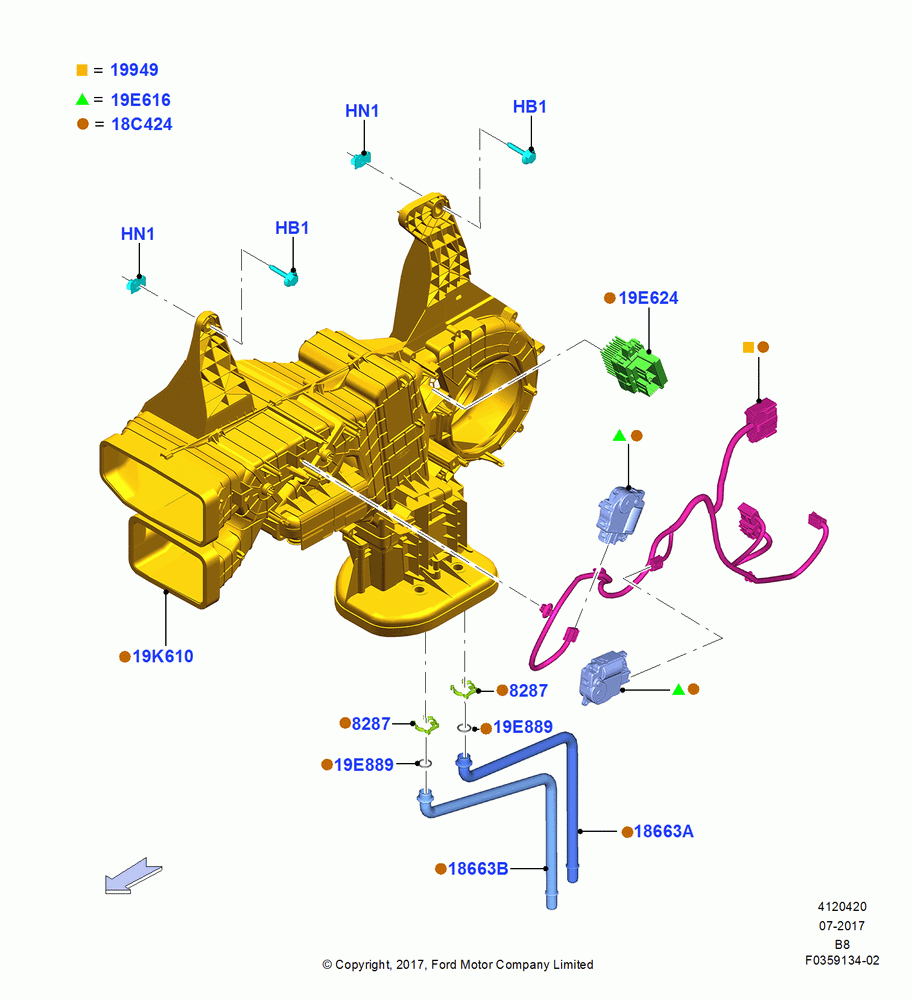 20 - Auxiliary A/C External Components; 25/SEP/2017
