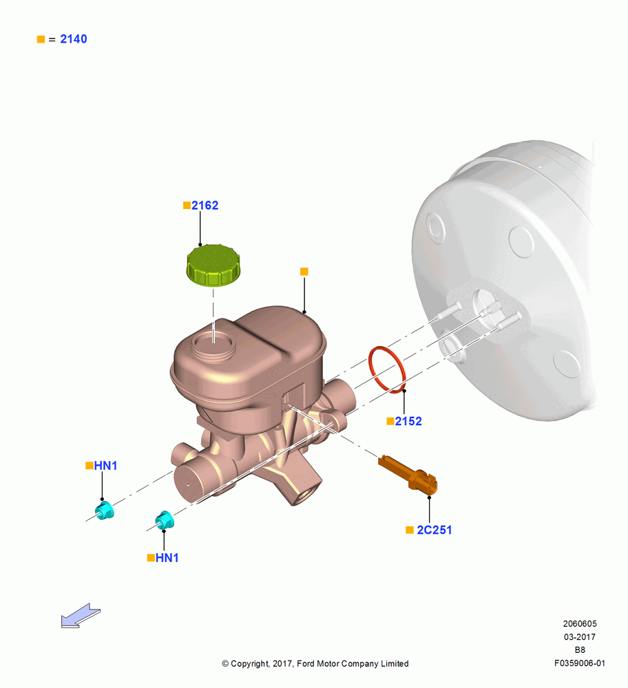 05 - Master Cylinder - Brake System; 25/SEP/2017