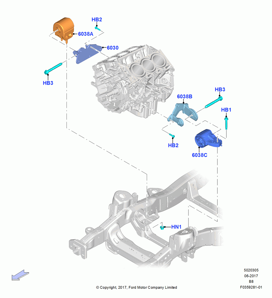 05 - Engine Mounting; 25/SEP/2017