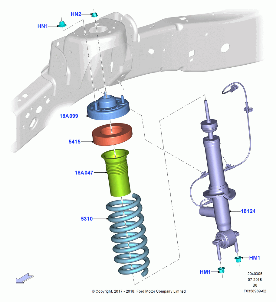 05 - Front Suspension Struts and Springs; 25/SEP/2017