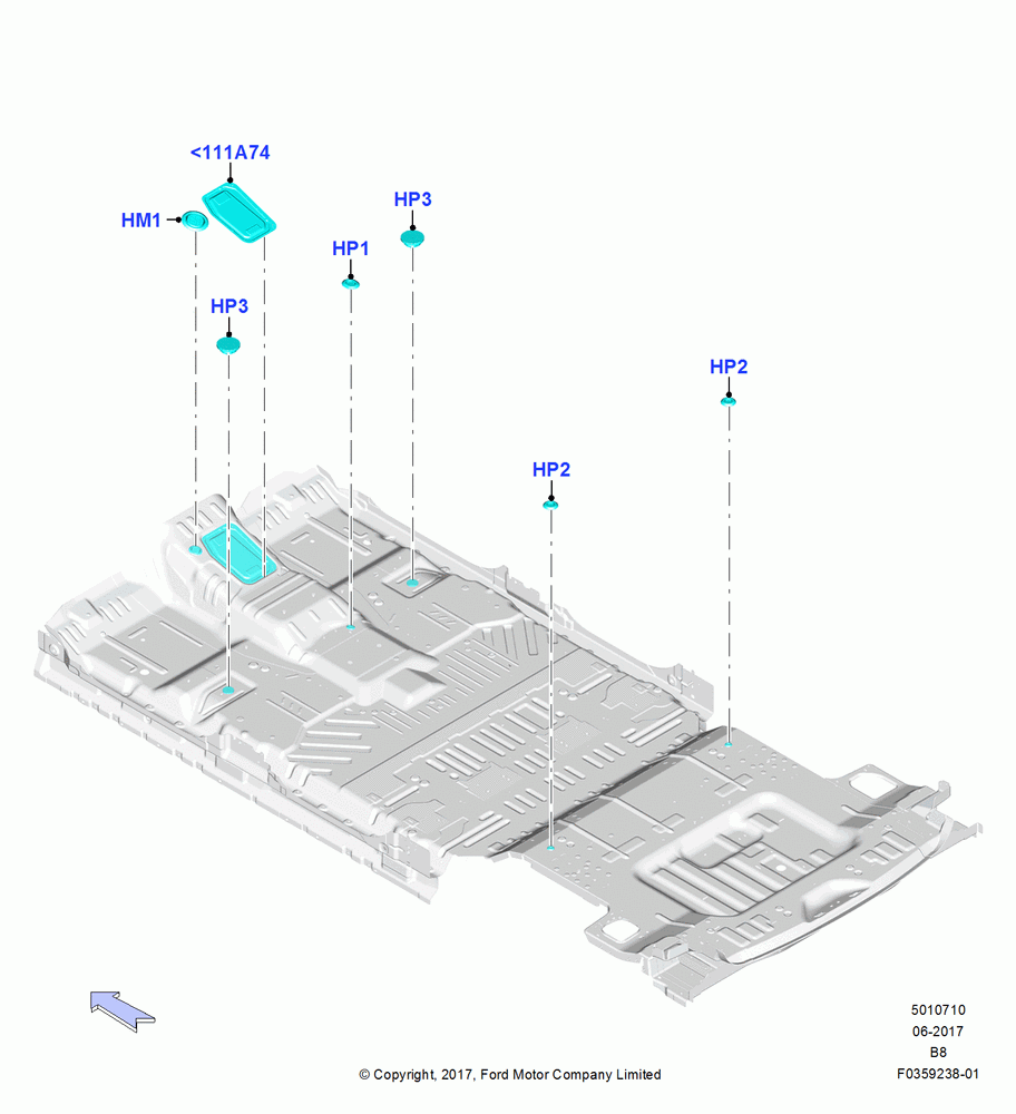 10 - Plugs - Floor Pan; 25/SEP/2017