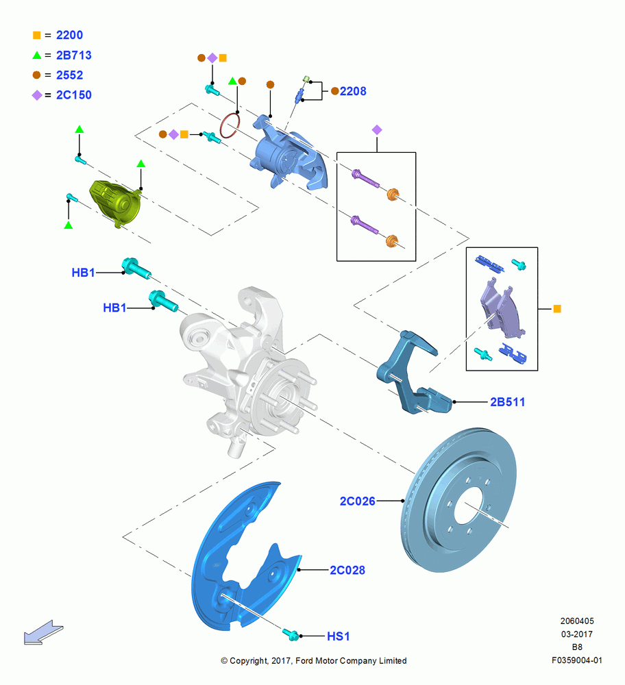 05 - Rear Brake Discs and Calipers; 25/SEP/2017
