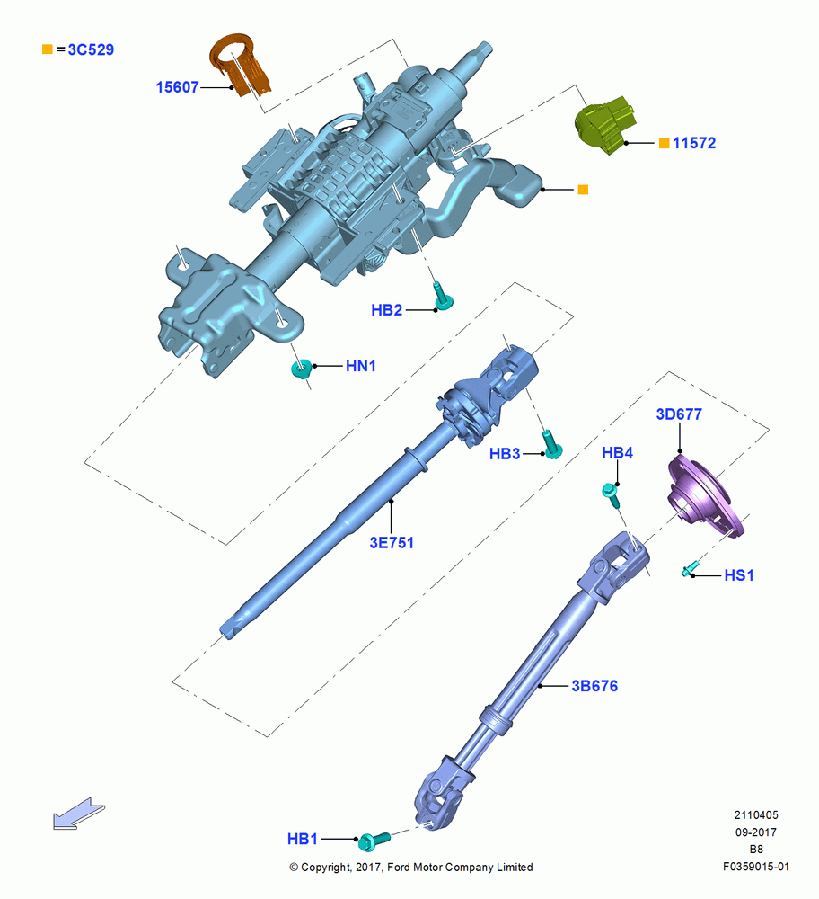 05 - Steering Column; 25/SEP/2017