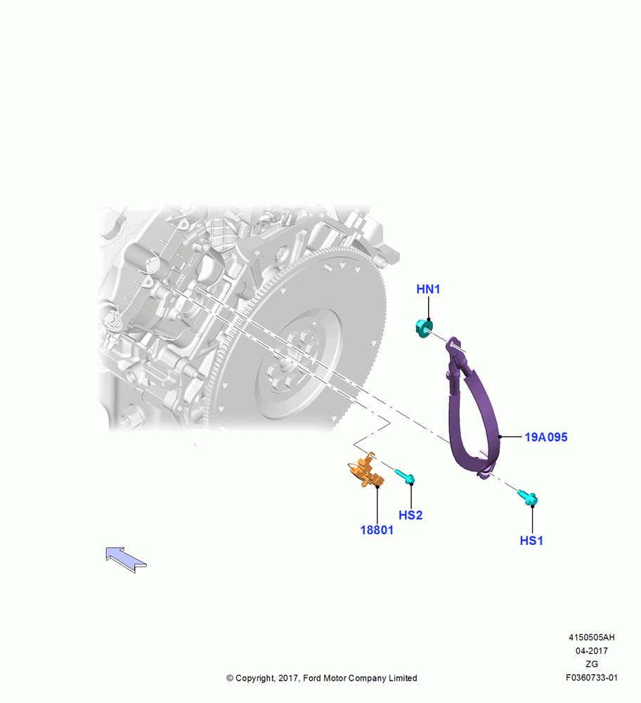 05AH - Radio Suppression, Coupe, MOD 5.0L-4V DOHC SEFI NA, MOD 5.2L-TIVCT PFI NA HP1 GAS; 02/OCT/2017