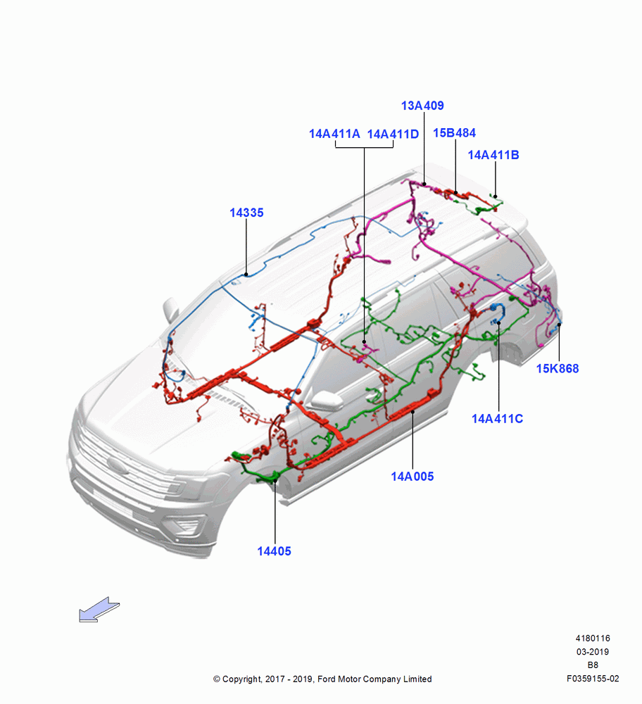 16 - Wiring - Body And Roof Console; 25/SEP/2017