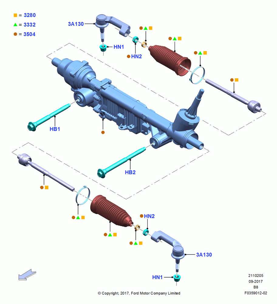 05 - Steering Gear; 25/SEP/2017