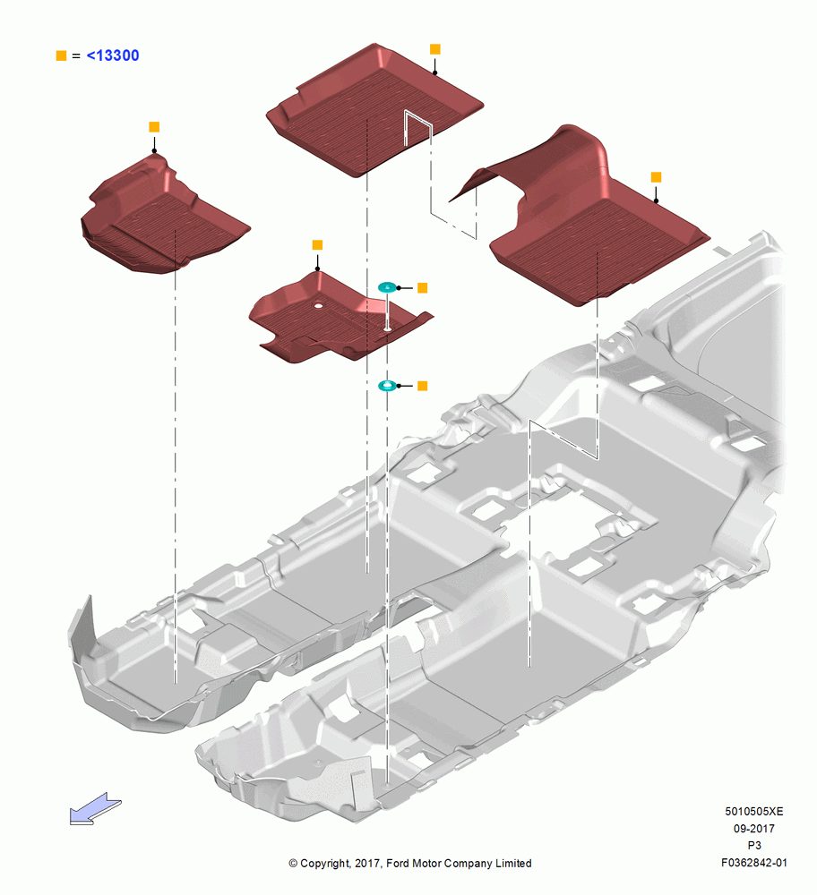 05XE - Floor Trim, Accessory; 07/NOV/2016