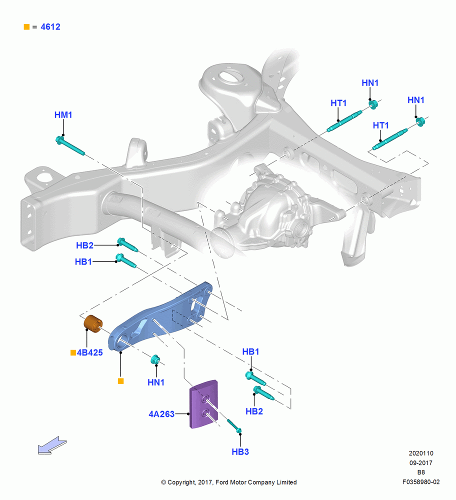 10 - Rear Differential Mounting; 25/SEP/2017