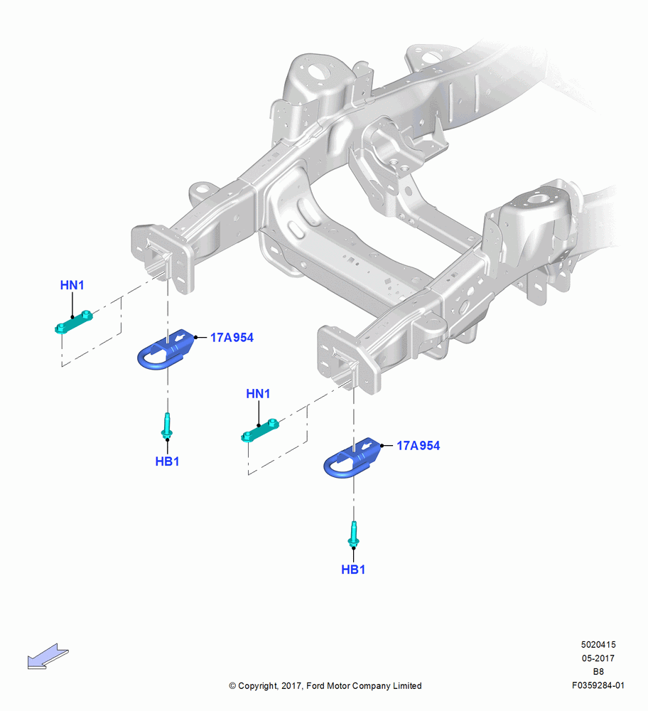 15 - Front Towing Equipment; 25/SEP/2017