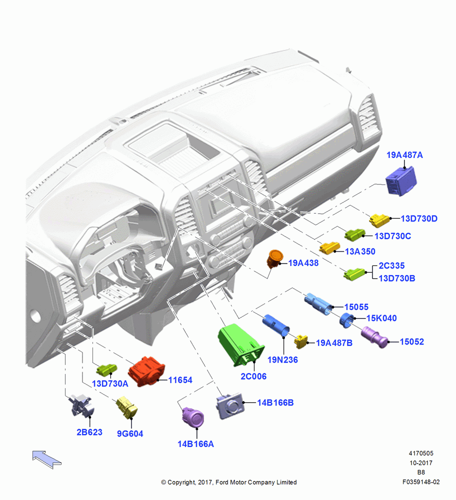 05 - Instrument Panel Related Parts; 25/SEP/2017