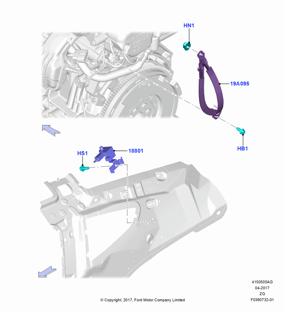 05AG - Radio Suppression, Coupe, 2.3L EcoBoost; 02/OCT/2017