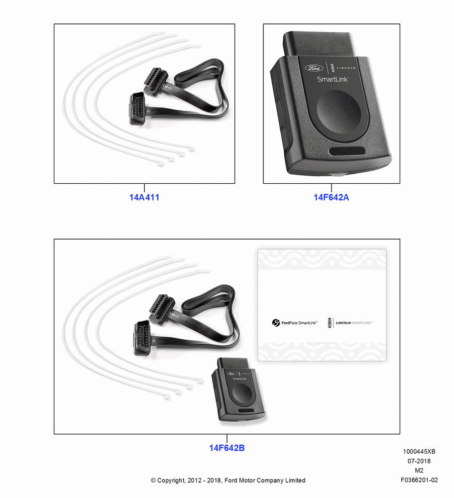 45XB - Accessory - Electrical Kit, SmartLink Kit, FNA-Accessory; 09/APR/2012-21/MAR/2016