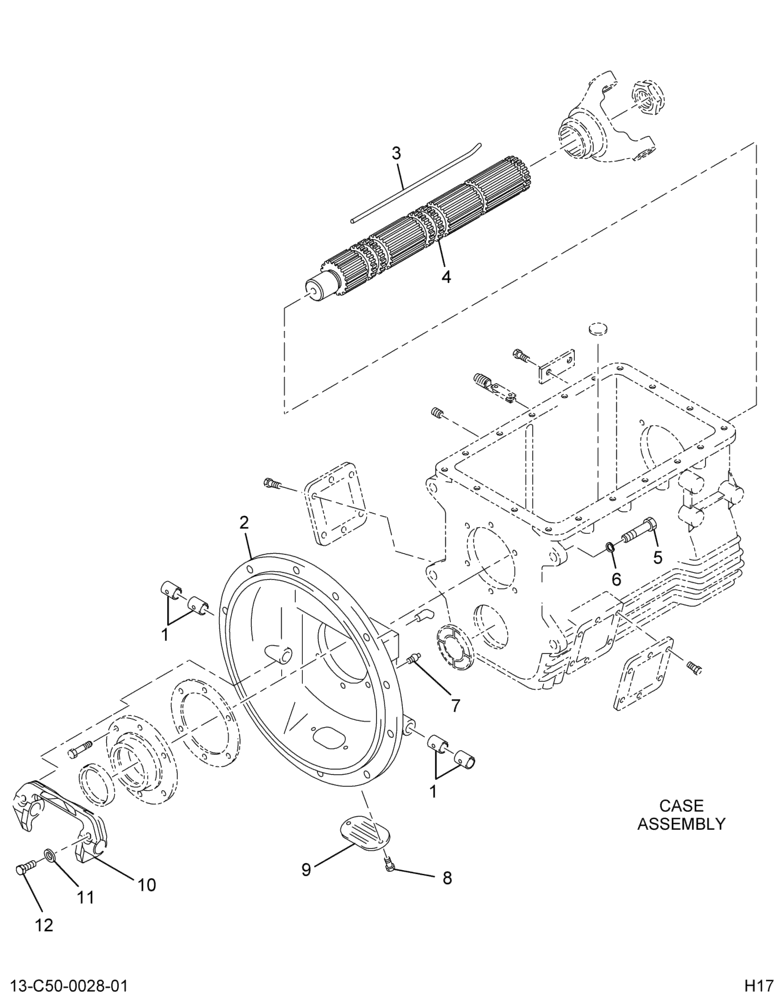 ..HOUSING XMSH BELL ALSO FOR CLU (Eng. 4C4O-7505-AA)
