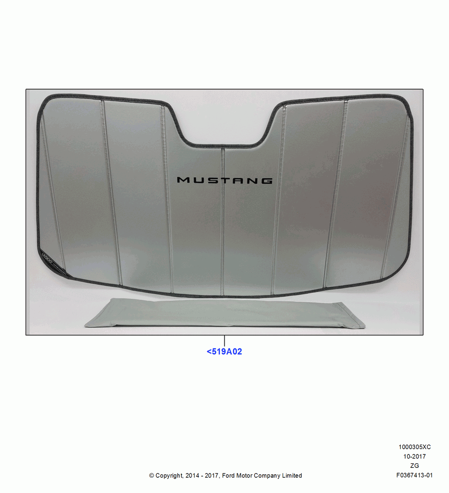 05XC - Appearance And Maintenance Aids, Accessory, Sun Shield; 18/AUG/2014
