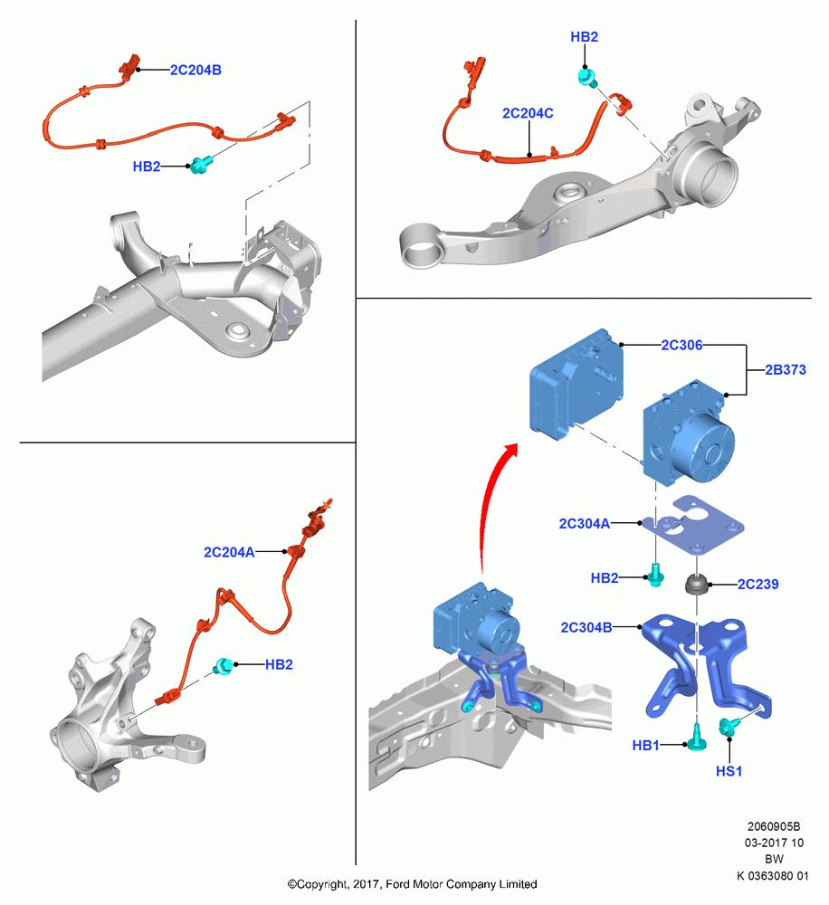 05B - Anti-Lock Braking System, (+)"ASM/FNA/GU/MEX/MPS/SN/PR/VIR"; 11/SEP/2017