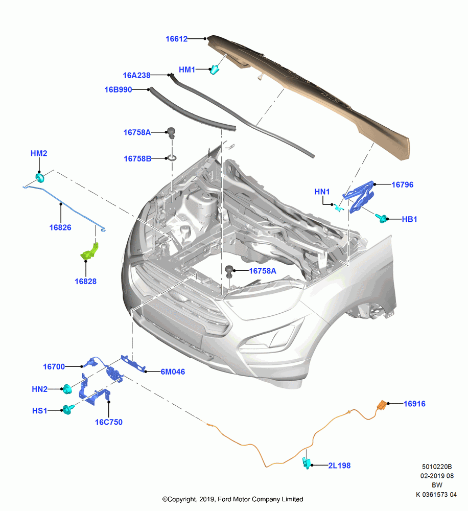 20B - Hood and Related Parts, (+)"ASM/FNA/GU/MEX/MPS/SN/PR/VIR"; 11/SEP/2017