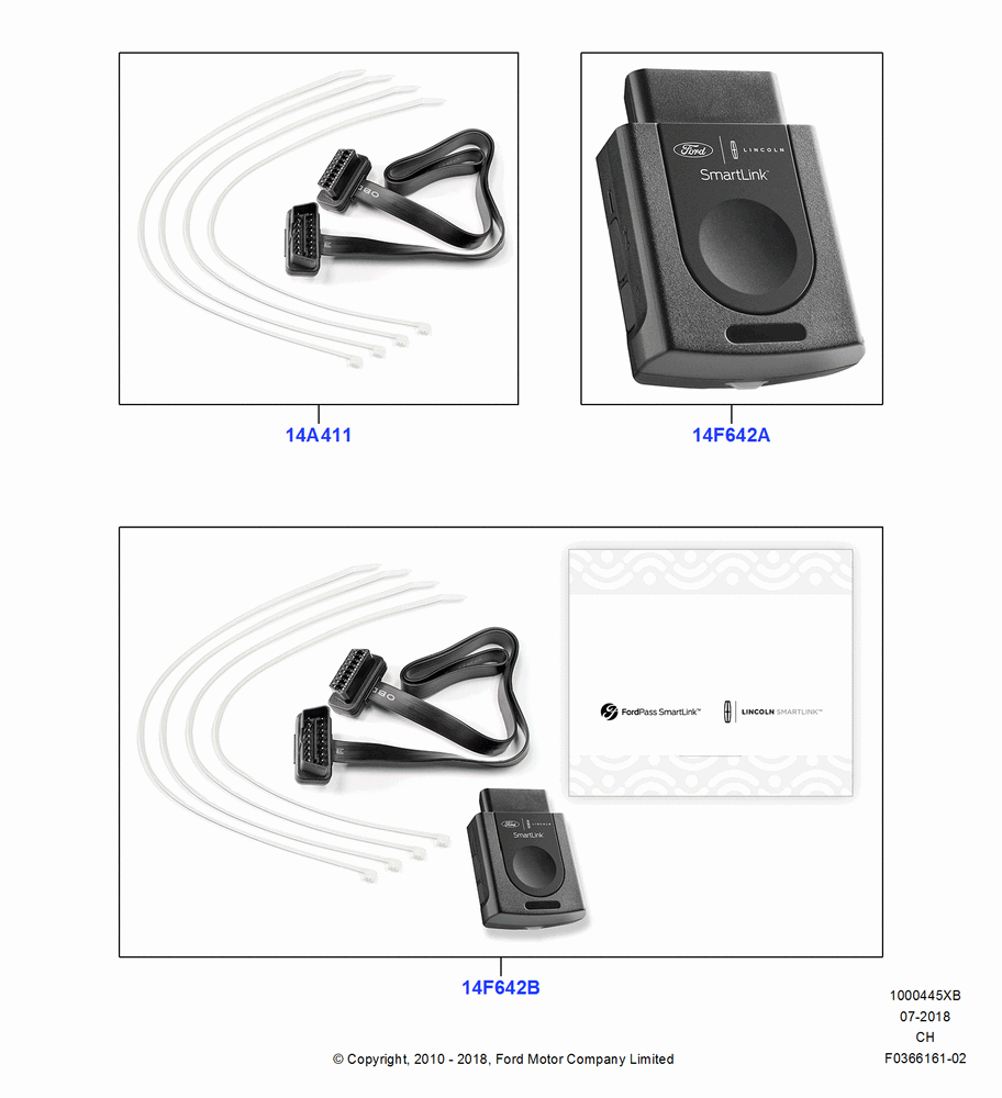 45XB - Accessory - Electrical Kit, SmartLink Kit, FNA-Accessory; 26/APR/2010-29/APR/2013