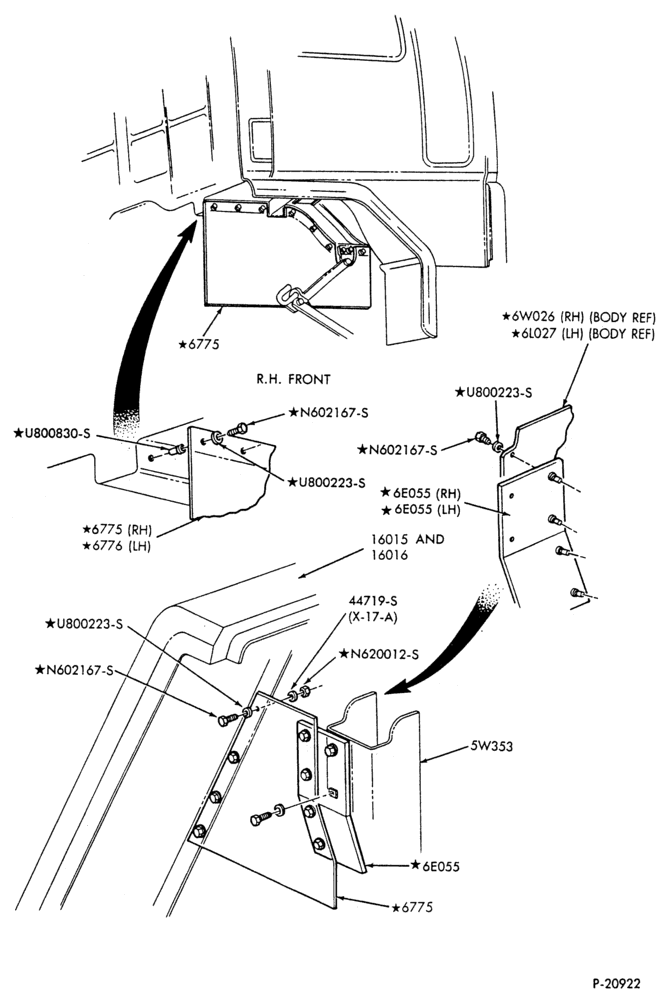 67 - 8 CYL. 7.8L AND 8.8L (477 AND 534 C.I.D.) GAS-CF-CFT800-6 cyl. 474 (7.8L)